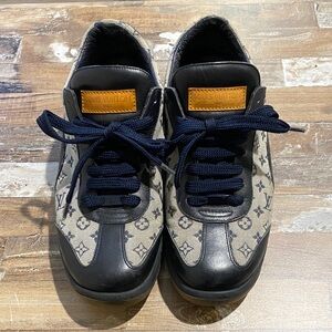 Louis Vuitton Monogram Sneakers - Size 37.5